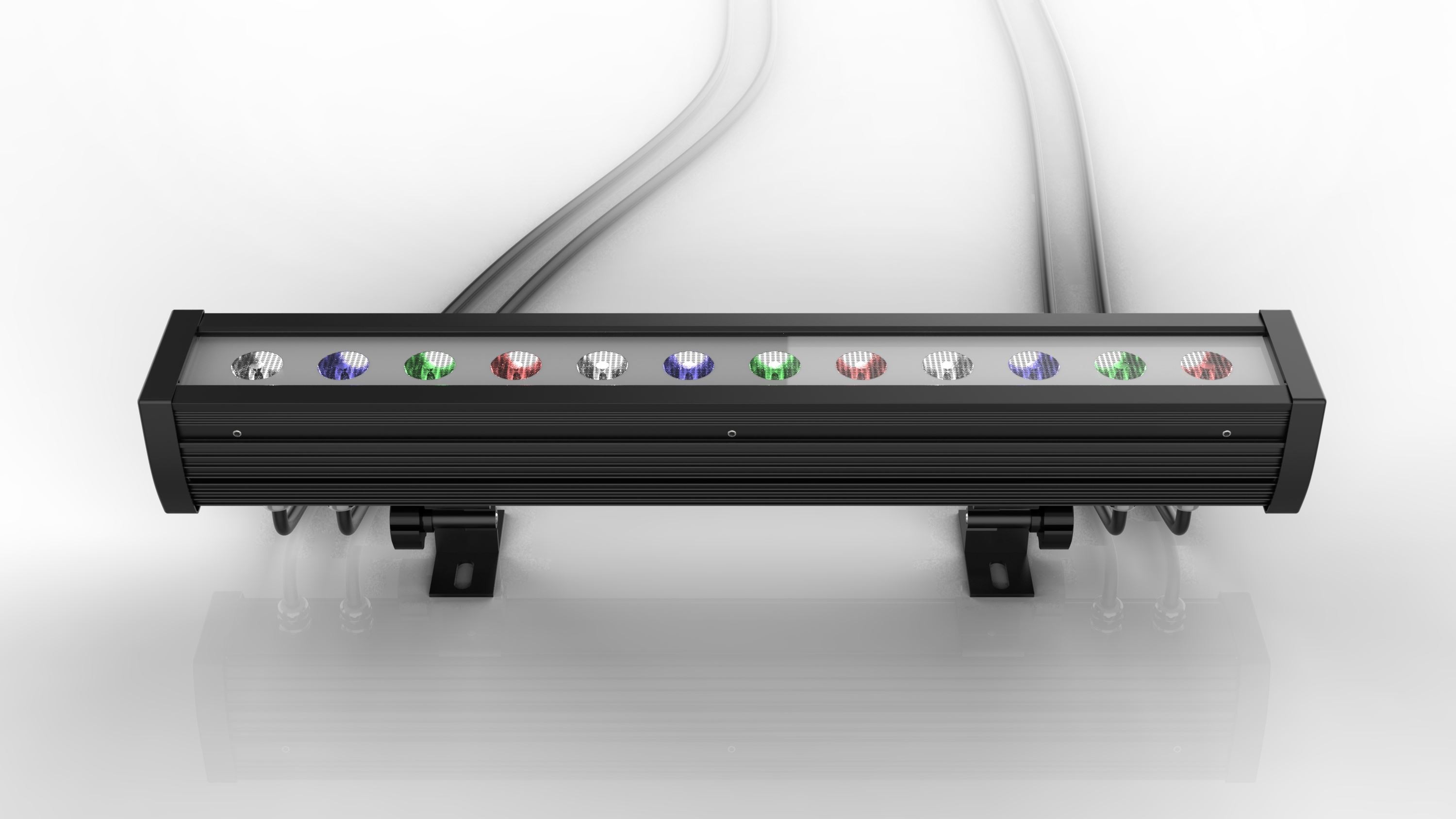 Zewnętrzny pasek mycia LED RGB od ICON.:I CON-B010A (12szt) & ICON-B010B (36szt)